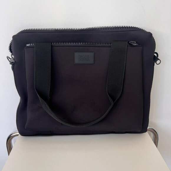 Dagne Dover Neoprene Laptop Tote – Black – Rare Discontinued Model - Picture 6 of 9